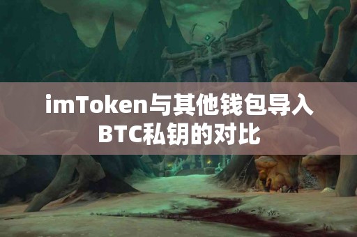 imToken与其他钱包导入BTC私钥的对比