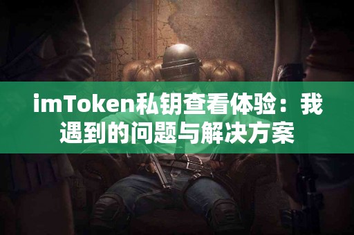 imToken私钥查看体验：我遇到的问题与解决方案