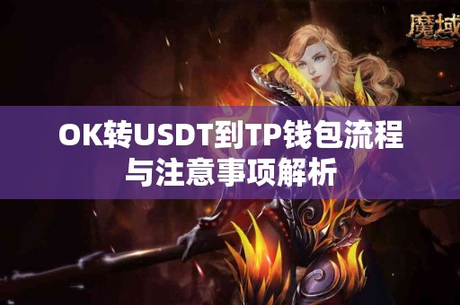 OK转USDT到TP钱包流程与注意事项解析
